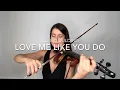 Ellie Goulding- Love Me Like You Do- Barbara Krajewska- Violin Cover