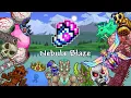 Nebula Blaze vs All Bosses Terraria Master Mode