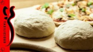 Sauerteigpizza - knuspriger Pizzateig OHNE Hefe!! Der Tofubäcker. 