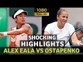 Download Lagu Alex eala Latest Game vs Jelena Ostapenko Beautiful Tennis Match - Highlights Before Eastbourne 2025