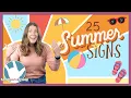 25 Summer Signs in ASL Sign Language Vocabulary