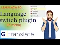 how to add multiple languages option in WordPress menu Language translator plugin for WordPress