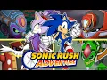 SONIC RUSH ADVENTURE - All Bosses (As Sonic \u0026 Blaze)