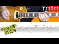 Lagu TOTO - Rosanna - guitar solo lesson with tabs! 🎸