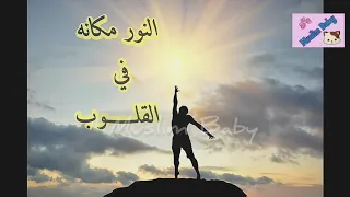 النور مكانه في القلوب بدون موسيقى 