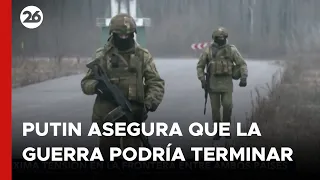 🚨 PUTIN afirma que la GUERRA CON UCRANIA podría "TERMINAR EN UN MES Y MEDIO" si se CORTA LOS FONDOS