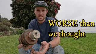 [Ep 33] Replacing our head sail: kinked foils, furler issues, worse than we thought!