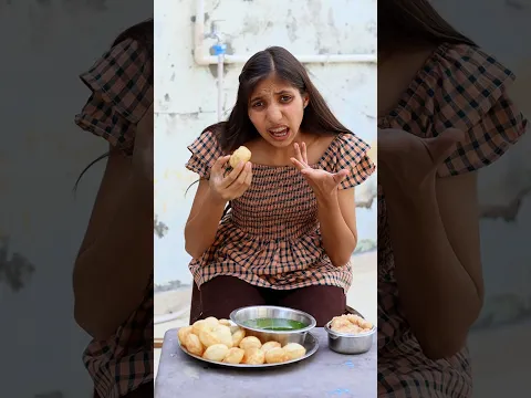 varnika ne pani puri kese khai #shorts