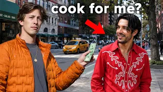 Asking a Cuban STRANGER to cook for me until he does...