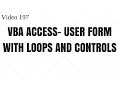 Learn MS Access - 197