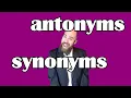 Synonyms and Antonyms AJR Bang Parody