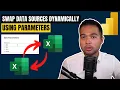 SWAP DATA SOURCES EASILY using Parameters in Power BI Beginners Guide to Power BI in 2022