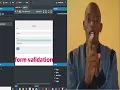 Form validation in boostrap studio using javascript-JS