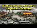 Download Lagu AIR LAUT NAIK 13/11/2025! NGERI GELOMBANG TINGGI \u0026 BANJIR PORAK PORANDA PANGANDARAN,SEMUA TENGGELAM