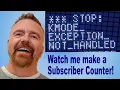 Watch as I build my YouTube Subscriber Counter