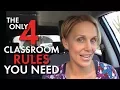 Classroom Management for Secondary Teachers 4 Rules for Successful Classroom FREE Handout