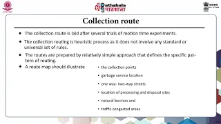Waste collection – Collection routing and crew