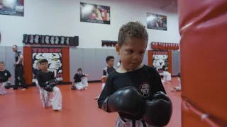 5yr old kickboxing and kids karate at Tiger Schulmann s Wayne NJ