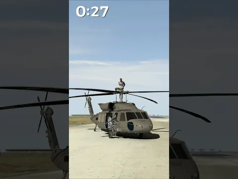 Survive On Helicopter Wings For $100,000