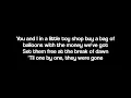 99 Red Balloons by Goldfinger lyrics