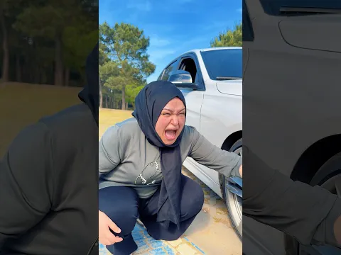 Kadının Eli Lastiğe Sıkıştı 11 Sonu Üzücü Saddest #shorts