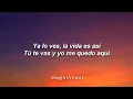 Rocío Dúrcal - La Gata Bajo La Lluvia (Letra)