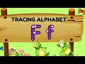Tracing the uppercase and lowercase alphabet F f Alphabet F f Tracing Tracing