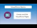 Visualforce Basics Create and Edit Visualforce Pages Developer Beginner Platform Developer I