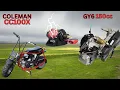 Electric fuel pump on GY6 150cc mini Bike