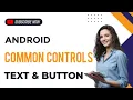Android Common controls Text control Button control Android programming Malayalam