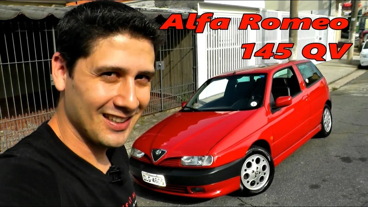 Alfa Romeo 145 Quadrifoglio avaliada pelo Caçador de Carros