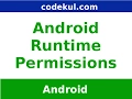 Android Tutorial 2019 - Android Runtime Permissions