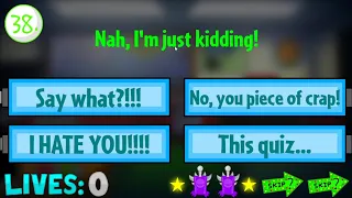 The Impossible Quiz PN Edition - Question 38 Glitch