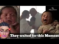 Adrienne Bailon Houghton and Israel Houghton s Baby Reveal Ever s Newborn Photoshoot Moments