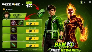 FF × BEN10 COLLAB ALL FREE REWARDS 🔥 -para SAMSUNG,A3,A5,A6,A7,J2,J5,J7,S5,S6,S7,S9,A10,A20,A30,A50