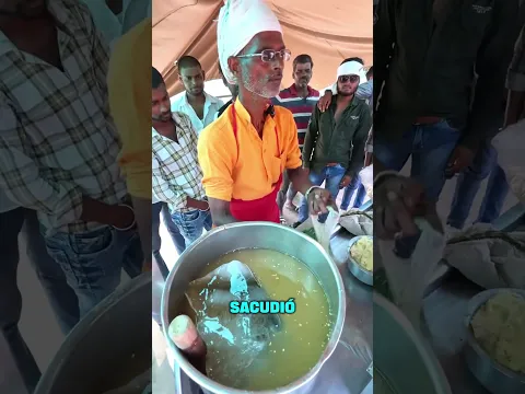 el menjunge diarreoso de el lord papa mosquito mayor😂  #comida #india #food #viral