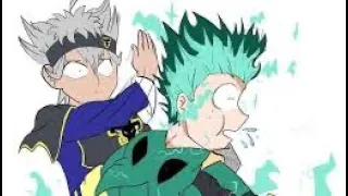 MHA Class 1 A React To Deku Vs Asta DEATH BATTLE 