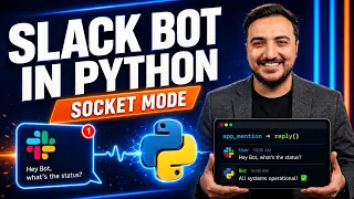 Tutorial 1 Complete Python Slack Bot Course Slack API Socket Mode Setup No Webhooks 5 Minutes