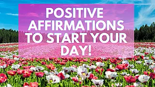positive morning affirmations to start the day female voice 432 hz music 