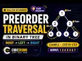 Preorder Traversal Explained Simply Binary Tree DSA