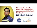 PHP - MySQL Workbench
