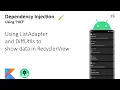Using ListAdapter and DiffUtils to show data in RecyclerView