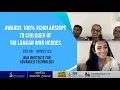 100202123 Java Institute Awards 100 Scholarships to Children of Sri Lankan War Heroes