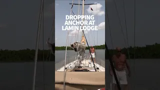 Anchoring in The Gambia river #windedvoyage #sailinglife #africa #gambia
