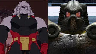 Same voice actor - Frank Horrigan Battle Beast