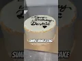 Download Lagu Simple vanilla cake #roycakeart #cake #shorts