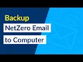 How to import NetZero webmail emails to a computer