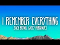 Download Lagu Zach Bryan - I Remember Everything feat. Kacey Musgraves