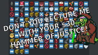 HAMMER OF JUSTICE Deltarune Chapter 4 - Thirty Dollar Website