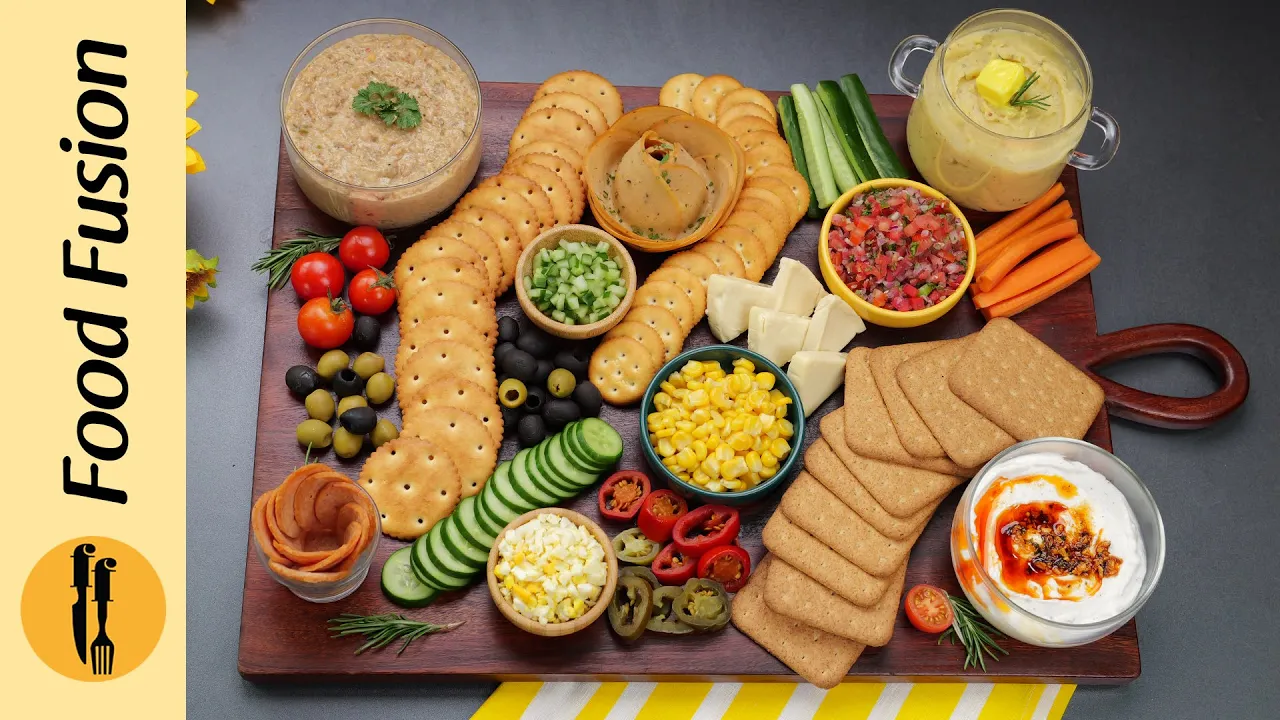 Cracker Board - Eid Special Recipe by Food Fusion